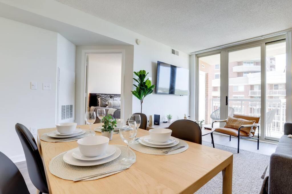 Gorgeous 1 Bedroom Condo At Ballston Place With Gym Arlington Eksteriør bilde